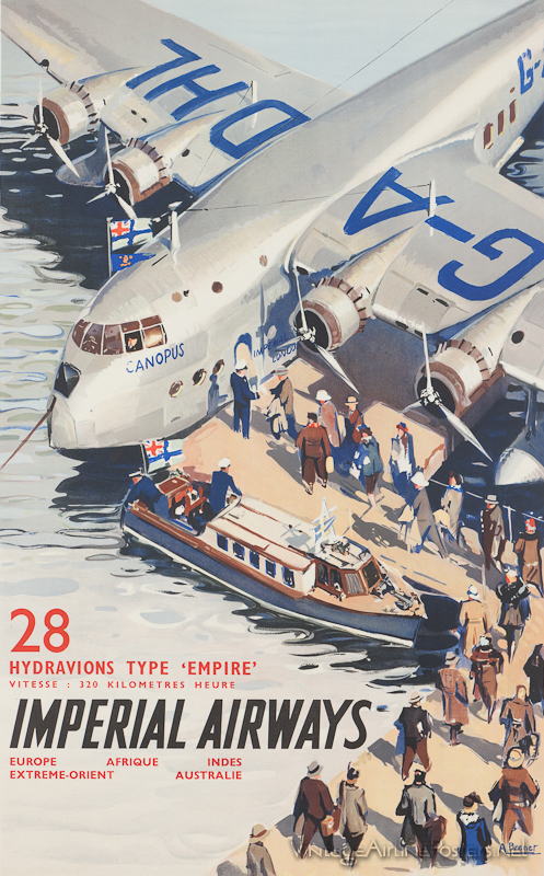 The Simmonds Collection - Vintage Airline Posters